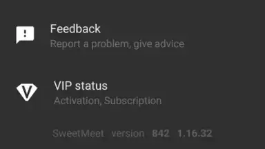 Captura de tela de SweetMeet 9