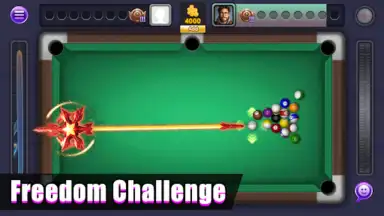 Captura de tela de Super Billiards Real 8 Ball 4