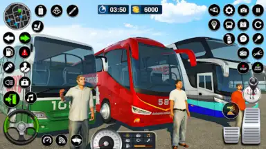Captura de tela de Bus Simulator Game 1