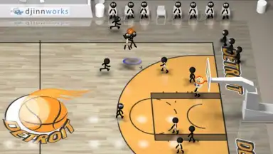 Captura de tela de Stickman Basketball 4