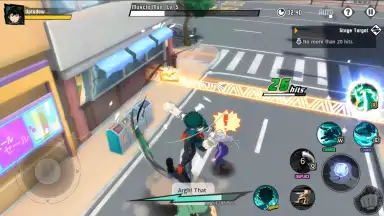 Captura de tela de My Hero Academia: The Strongest Hero 9