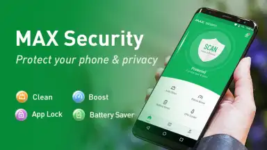 Captura de tela de MAX Security (Virus Cleaner and Antivirus) 1