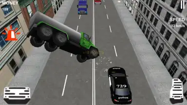 Captura de tela de Police Traffic Racer 3
