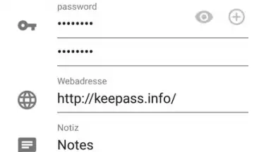 Captura de tela de Keepass2Android 1