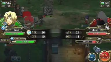 Captura de tela de Langrisser 3