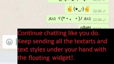 Captura de tela de Upside Down Chat+ 11