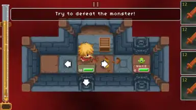 Captura de tela de Tiny Decks & Dungeons 1