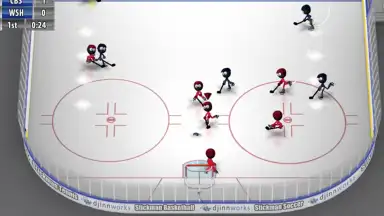 Captura de tela de Stickman Ice Hockey 2