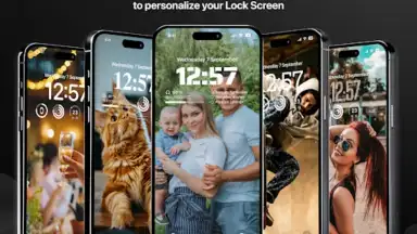 Captura de tela de iLock - Lock Screen OS 17 1
