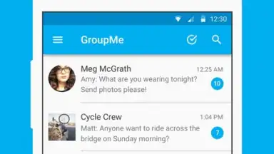 Captura de tela de GroupMe 3
