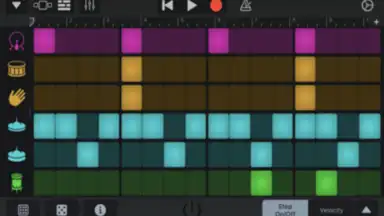 Captura de tela de GarageBand 2