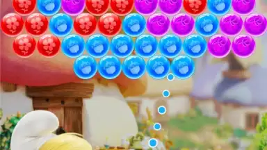 Captura de tela de Smurfs Bubble Story 2
