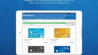 Captura de tela de Halkbank 1
