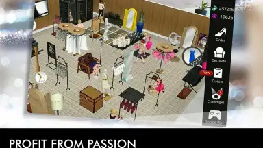 Captura de tela de Fashion Empire 21