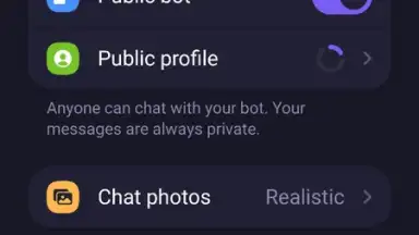 Captura de tela de Botify AI 16