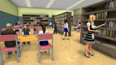 Captura de tela de My High School Games Girl Life 2