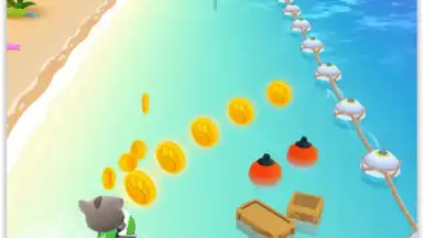 Captura de tela de Talking Tom Jetski 2 2
