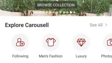 Captura de tela de Carousell 6