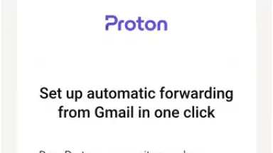 Captura de tela de Proton Mail 9