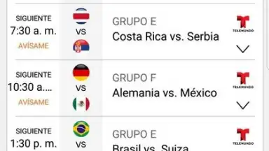 Captura de tela de Telemundo Deportes 8