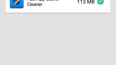 Captura de tela de Fast App Cache Cleaner 5