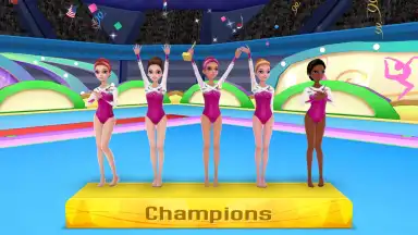 Captura de tela de Rhythmic Gymnastics Dream Team 4
