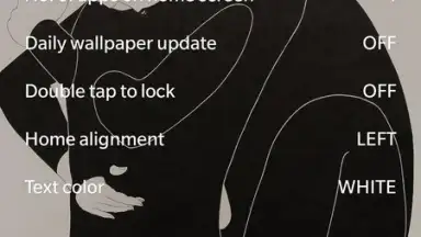 Captura de tela de Olauncher 1