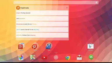 Captura de tela de Hashnote 2
