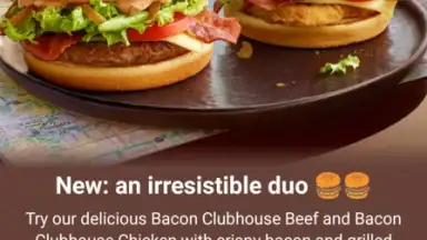 Captura de tela de McDonald's España 1