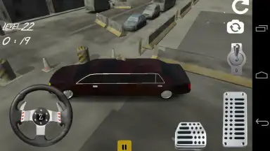 Captura de tela de Car Parking Winter 3D 4