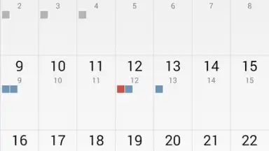 Captura de tela de Hijri Calendar 7