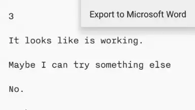 Captura de tela de iA Writer 7