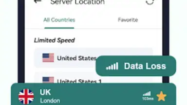 Captura de tela de Plato VPN 1