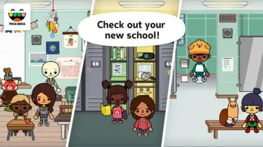 Captura de tela de Toca Life: School 7