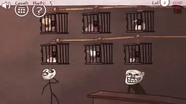 Captura de tela de Troll Face Quest Classic 2