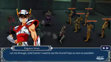 Captura de tela de SAINT SEIYA COSMO FANTASY 8
