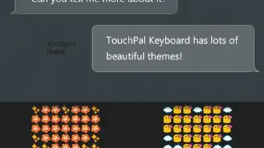 Captura de tela de Android L Lime TouchPal Theme 1