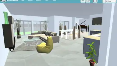 Captura de tela de HOUSE SKETCHER | 3D FLOOR PLAN 1