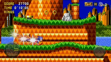 Captura de tela de Sonic CD 1