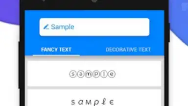 Captura de tela de Fancy Text Free 3