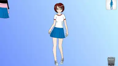 Captura de tela de anime-dress-em-up 2