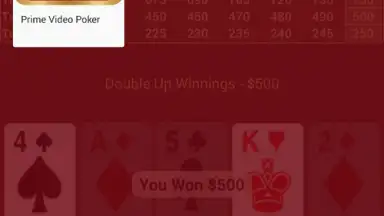 Captura de tela de Prime Video Poker 7