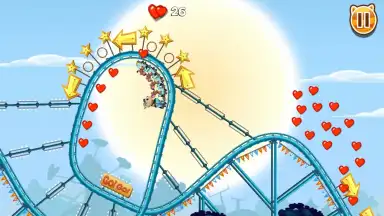 Captura de tela de Nutty Fluffies Rollercoaster 3