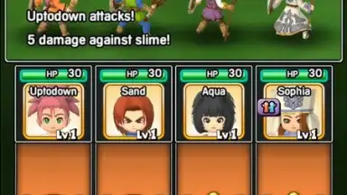Captura de tela de Dragon Quest of the Stars 8