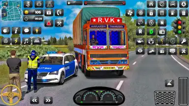 Captura de tela de Indian Truck Driver Simulator 3