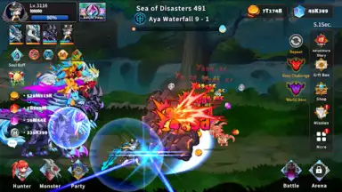 Captura de tela de Raising Monster 4