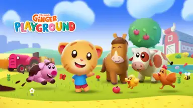 Captura de tela de Talking Ginger Playground 1
