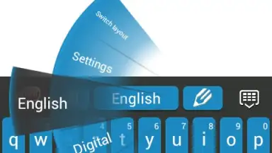 Captura de tela de Keyboard for Galaxy S4 5
