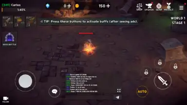Captura de tela de Dungeon Knight: 3D Idle RPG 4