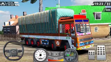 Captura de tela de Euro Cargo Truck Simulator 3D 3